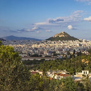 Greece, Attica, Athens, Greece, Attica, Athens, View of Central Athens towards Lykavittos