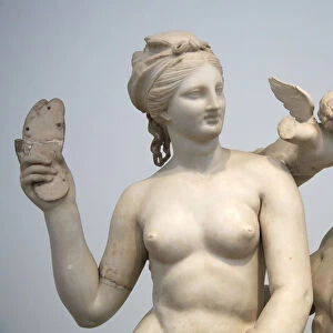 Greece, Attica, Athens, National Archaeological Museum, group of Aphodite, Eros