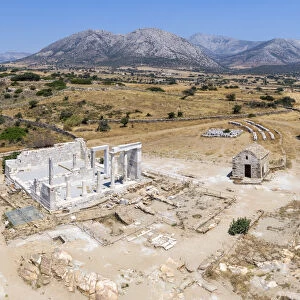 Greece, Cyclades Islands, Naxos, Temple of Demeter