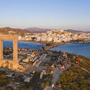 Greece, Cyclades Islands, Naxos Town, Temple of Apollo