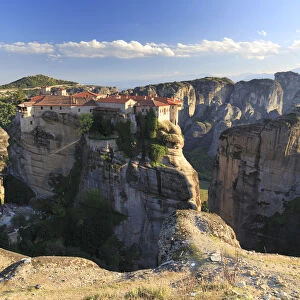 Greece, Thessaly, Meteora, Varlaam Monastery