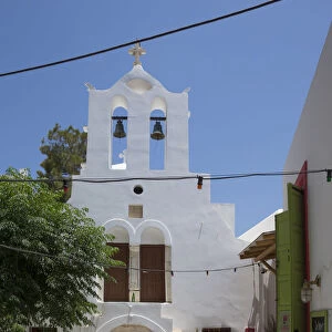 Greek Orthodox church, Ios town, Ios Island, Cyclades Islands, Greece