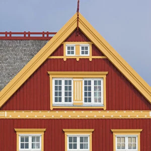 Greenland, Nuuk, Nuuk Teacher Training College building, exterior