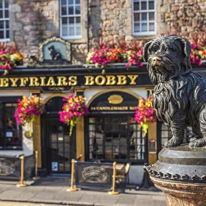 Greyfriars Bobby Statue, Edinburgh, Scotland, Great Britain, United Kingdom