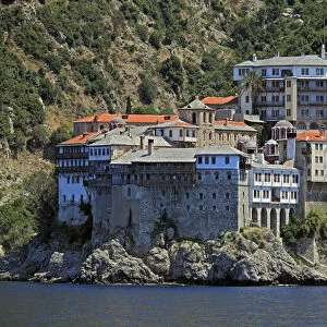 Grigoriou Monastery, Athos Peninsula, Mount Athos, Chalkidiki, Greece