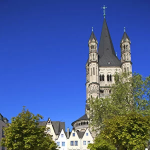 Gross St. Martin Kirche, Cologne, North Rhine Westphalia, Germany