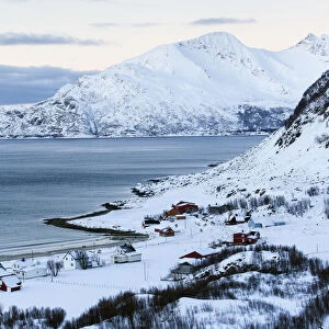 Grotfjord, Kvaloya, Troms region, Norway