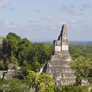 Guatemala, El Peten, Tikal, view from Temple V