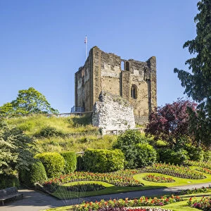 Guildford castle / keep, Guildford, Surrey, England, UK