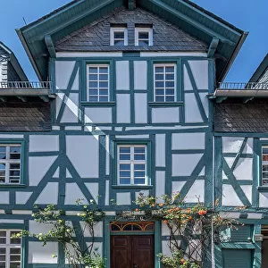 Half-timbered house at Idstein, Taunus, Hesse, Germany