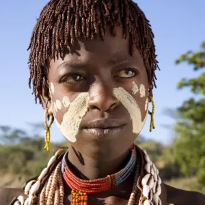 Hamer Woman Print, Lower Omo Valley, Southern Ethiopia Hamer Woman Print, Lower Omo Valley, Southern Ethiopia