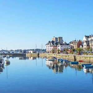 Harbor of Concarneau, Finistere, Brittany, France