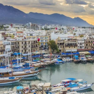 Harbor of Kyrenia, Northern Cyprus