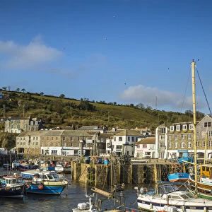 Harbour at Mevagissey, Cornwall, England, UK