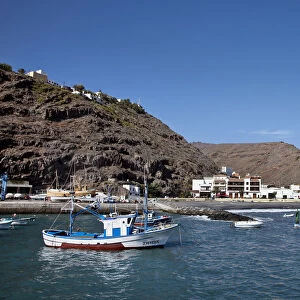 Harbour, Playa Santiago, La Gomera, Canary Islands, Spain