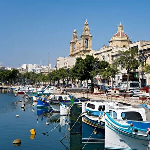 Harbour, St. Joseph Church, Msida, Malta