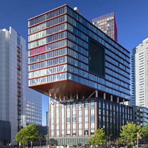 Havensteder building in Leuvehaven, Rotterdam, Zuid Holland, Netherlands