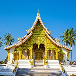Haw Pha Bang temple on the grounds of the Royal Palace, Luang Prabang, Louangphabang