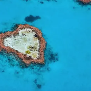 Un'immagine aerea del Reef del Cuore Un'immagine aerea del Reef del Cuore