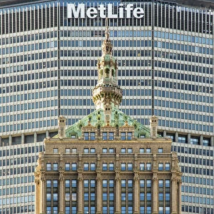 Helmsley and MetLife buildings, Park Avenue, Manhattan, New York City, New York, USA
