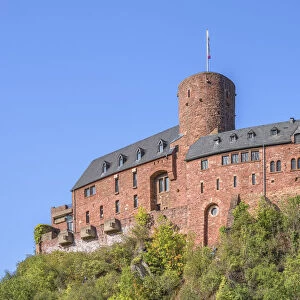 Hengebach castle at Heimbach, Rur valley, Eifel, North Rhine Westphalia, Germany