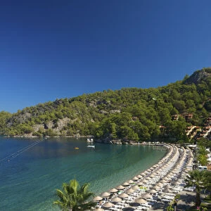 Hillside Club near Fethiye, Aegean, Turquoise Coast, Turkey