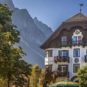 Historic inn in Ehrwald in Tirol, Tyrol, Austria