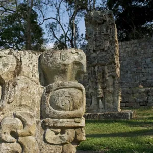 Honduras, Copan, Maya Ruins of Copan, a UNESCO World Heritage Site