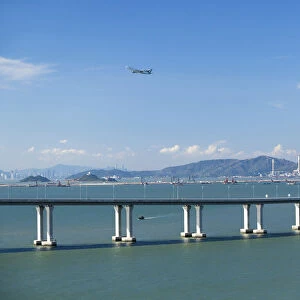Hong Kong-Zhuhai-Macau bridge, Tai O, Lantau Island, Hong Kong