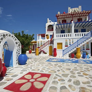 Hotel near Ano Mera, Mykonos, Cyclades, Greece