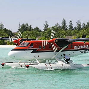 Hydroplane, Kanuhura Island, Lhaviyani Atoll, Maldivian Airtaxi, Maldives