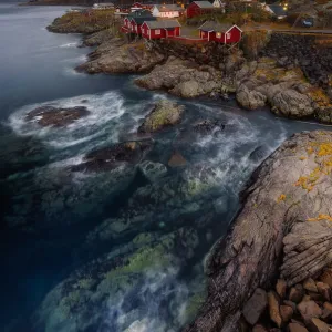 Iconic village Hamnoy, Lofoten Islands, Norway