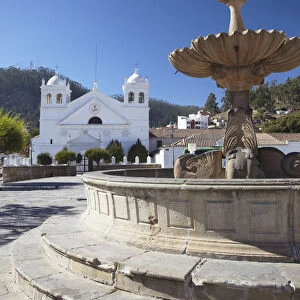 Iglesia de la Recoleta (Recoleta Church) in Plaza Anzures, Sucre (UNESCO World Heritage