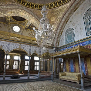 Imperial Hall, The Harem, Topkapi Palace, Istanbul, Turkey