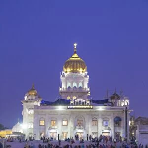 India, Delhi, New Delhi, Gurdwara Bangla Sahib, Sikh temple