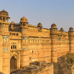 India, Madhya Pradesh, Gwalior, Gwalior Fort, Man Singh Palace