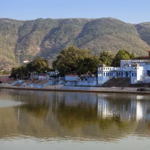 India, Rajasthan, Pushkar, Pushkar Lake