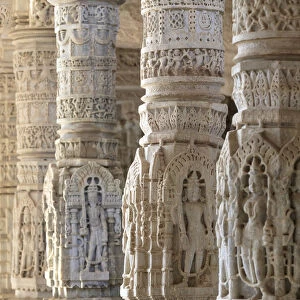 India, Rajasthan, Ranakpur Jain Temple