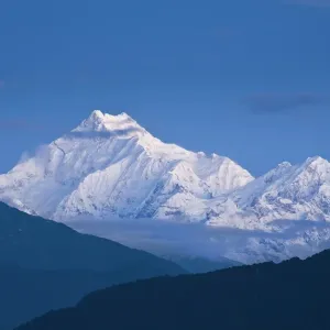 Print of Kanchenjunga Range from Ganesh Tok Viewpoint, Gangtok