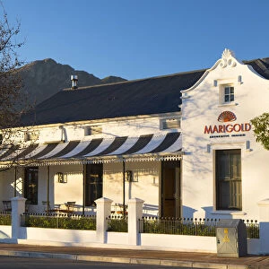 Indian restaurant, Franschhoek, Western Cape, South Africa