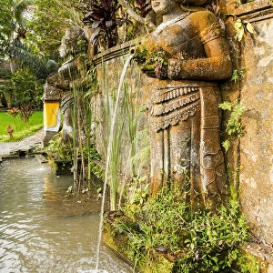 Indonesia, Bali, fountain