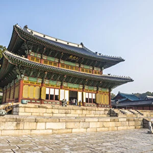 Injeongjeon (Throne Hall), hangdeokgung Palace, Seoul, South Korea