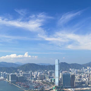 International Commerce Centre (ICC) and Kowloon from Victoria Peak, Hong Kong Island