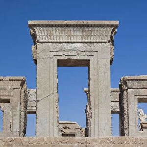 Iran, Central Iran, Persepolis, 6th century BC ancient city, Apadana Palace