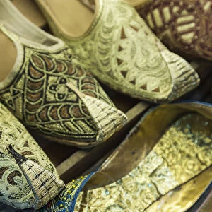 Iran, Central Iran, Shiraz, traditional Persian slippers