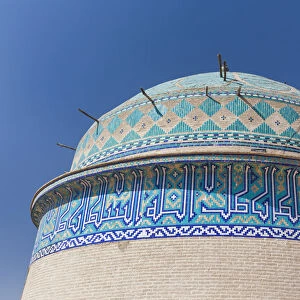 Iran, Central Iran, Yazd, traditional tiled dome