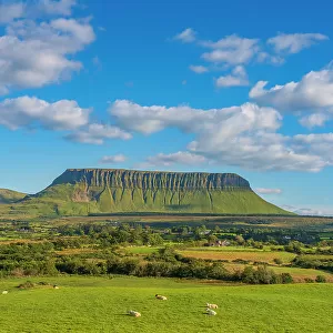 Ireland, Co. Sligo, Benbulben mountain