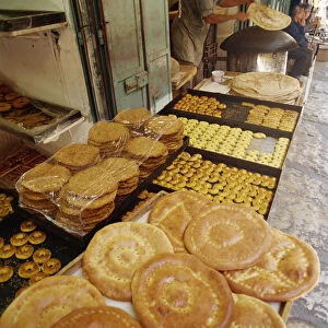 Israel, Jerusalem, Old City, Local Bakery