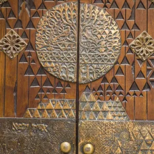 Israel Print - Jerusalem Jewish Quarter Synagogue Door Israel Print - Jerusalem Jewish Quarter Synagogue Door