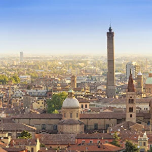 Italy, Italia. Emilia-Romagna, Bologna district, Bologna. Skyline of the city